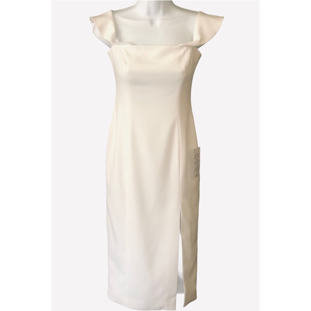 🎉HP🎉 Jay Godfrey x BHLDN Adler 0 & 10 Ivory Wedding Midi Dress - Picture 3 of 4